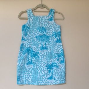 Lilly Pulitzer! RARE Print! White Tag Girls Shift!